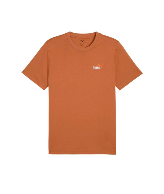 Camiseta Puma Essentials 2 Color Small No,Melted Caramel, Hombre