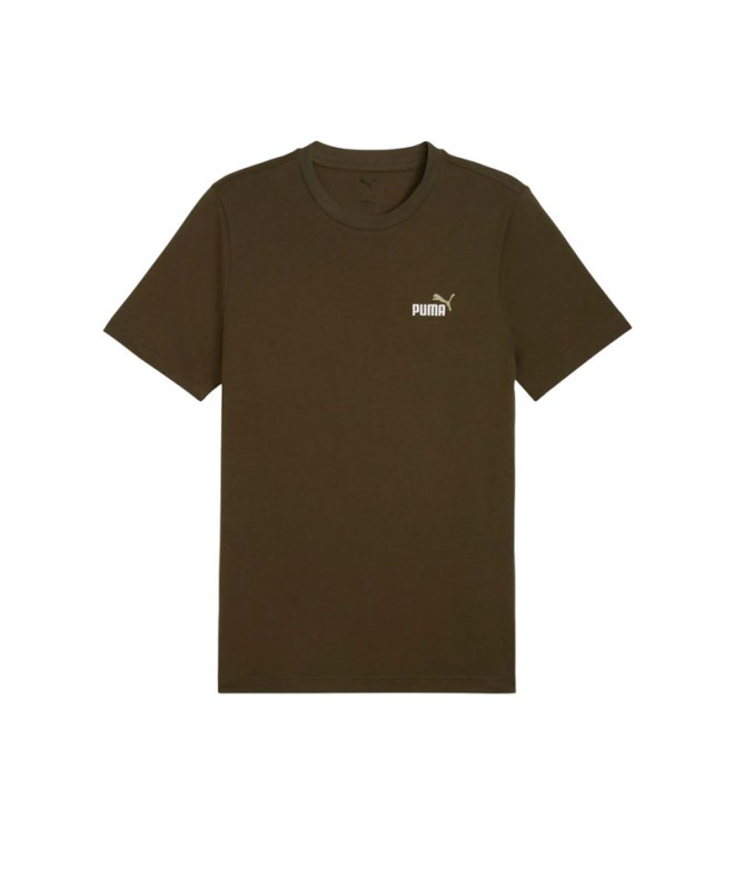 T-shirt Puma Essentials 2 Couleur Petit Non, Olive Foncé, Homme