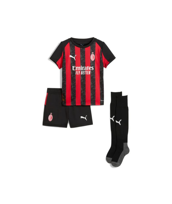 Chándal de Fútbol Puma AC. Milán Home Minikit For All Time Red Infantil