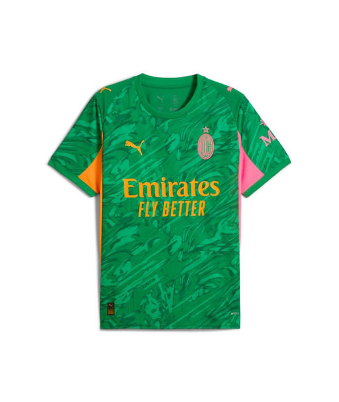 Camiseta de Fútbol Puma AC. Milán Gk Jersey Replica Hombre Archive Verde
