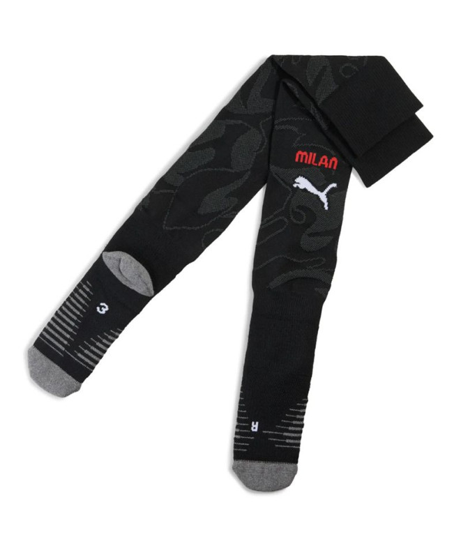 Chaussettes de Football Puma AC. Milan Chaussettes Graphiques Re Noires Sha Int1 Homme