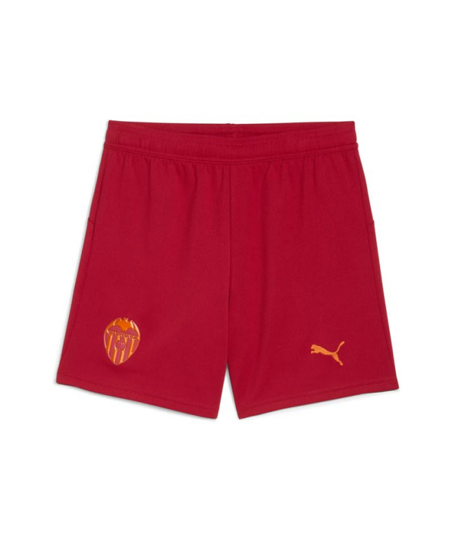 Pantalon de Football Puma Valencia C.F. Réplica Enfant Dark Crimson