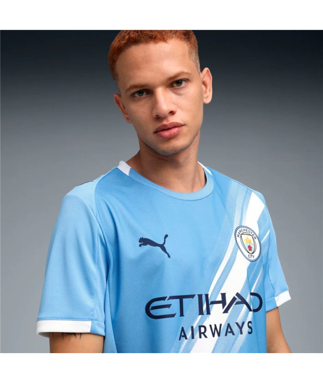 Camiseta de Futebol Puma Manchester City Home...