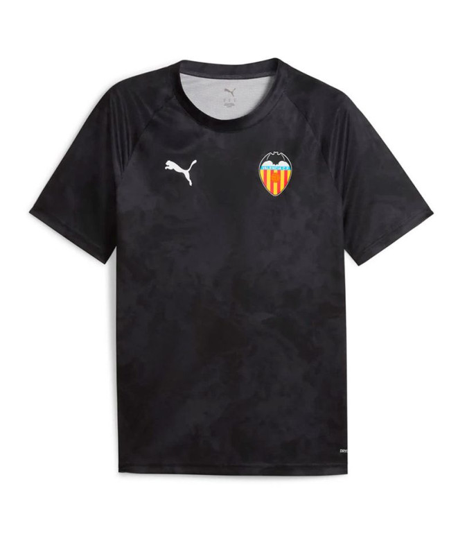 Camiseta de Fútbol Puma Valencia C.F. Warm Up , Black, Hombre
