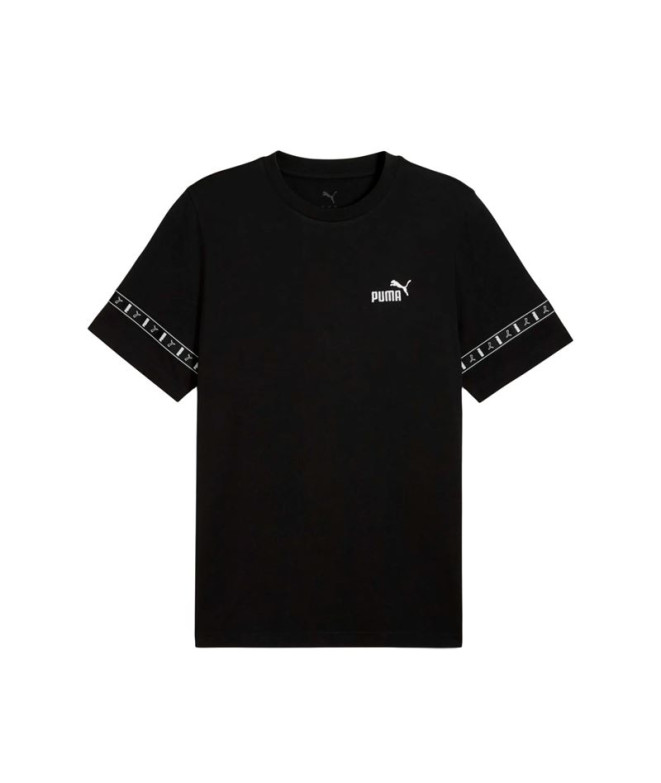 Camiseta Puma Essentials Tape Layout Negro Hombre