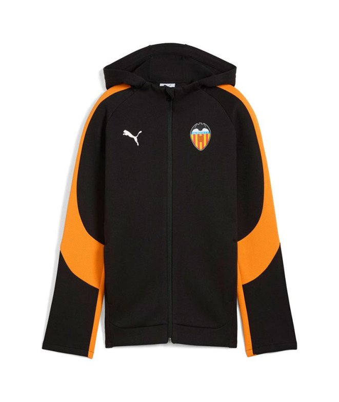 Veste de Football Puma Valencia C.F. Evostripe ded, Noir-R, Enfant