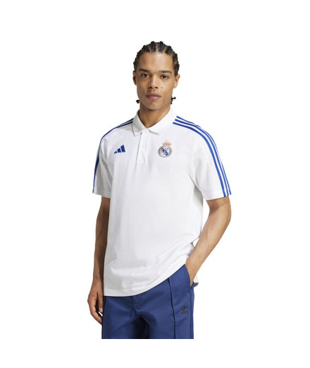 Polo de Futebol adidas Real Madrid Dna Homem Branco 2