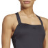 Maillot de bain de Natation adidas Padded Iconisea Premium X-Back Femme Noir/Blanc