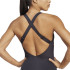Maillot de bain de Natation adidas Padded Iconisea Premium X-Back Femme Noir/Blanc