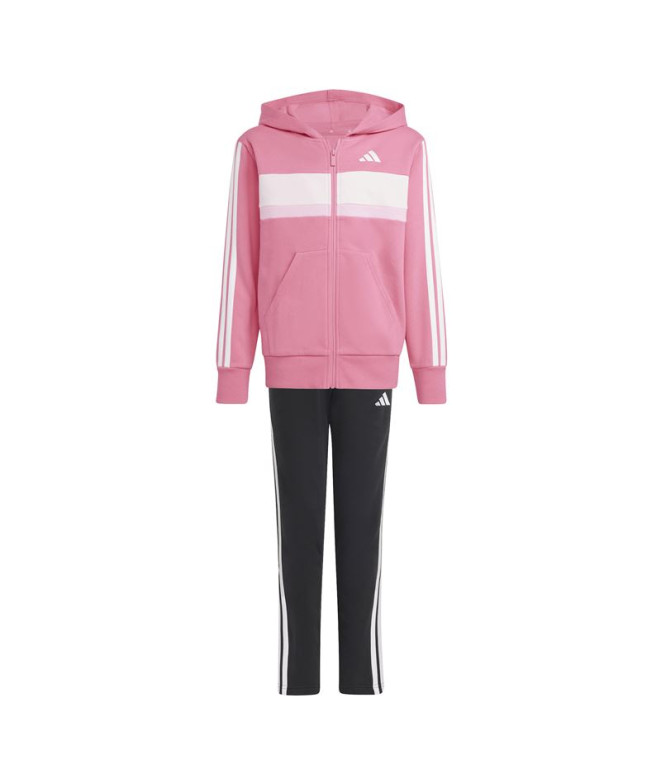 Chandal adidas 3 Bandas Tib Fl Ts Enfant Rose