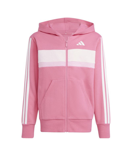 Chandal adidas 3 Bandas Tib Fl Ts Infantil Rosa 2