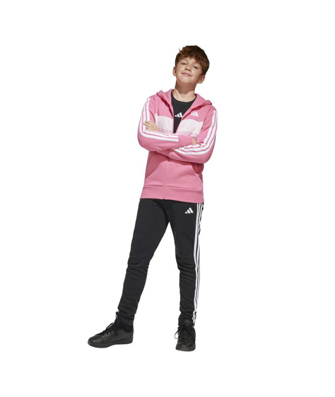 Chandal adidas 3 Bandas Tib Fl Ts Enfant Rose