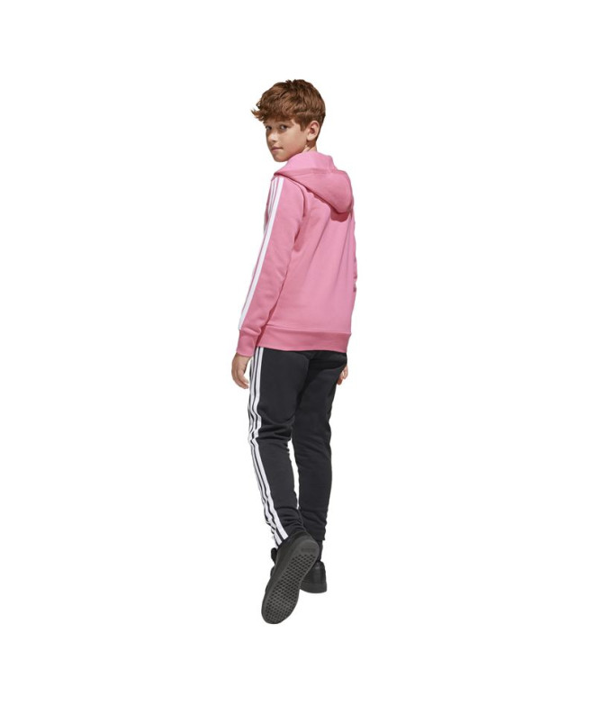 Chandal adidas 3 Bandas Tib Fl Ts Enfant Rose