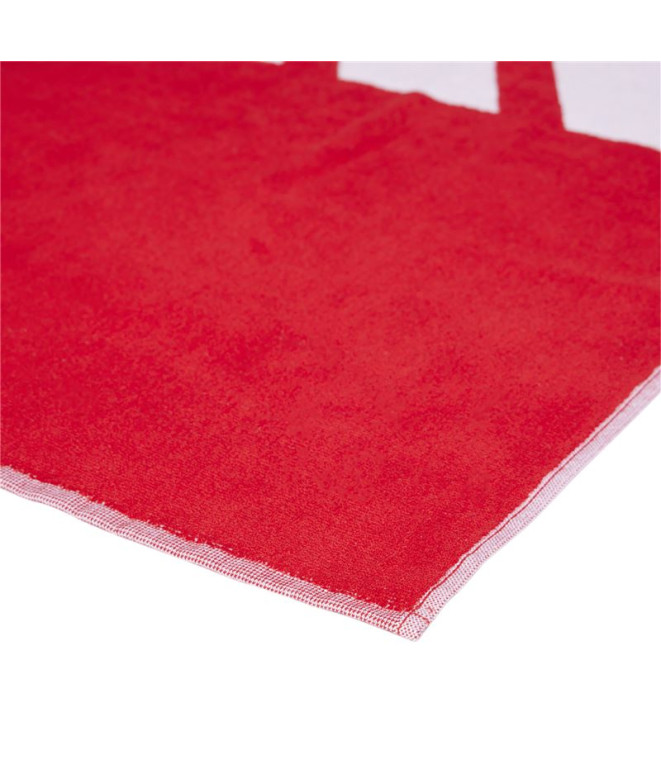 Serviette de Natation adidas 3Bar Towel Smal Rouge