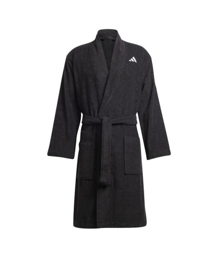 Roupão de banho de Natação adidas Bathrobe Preto