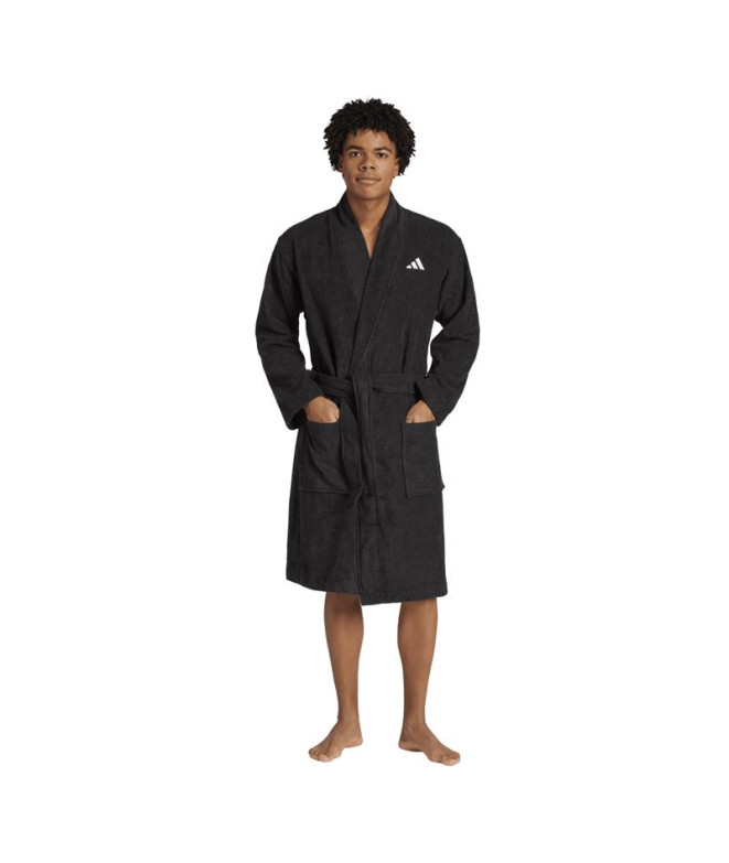 Roupão de banho de Natação adidas Bathrobe Preto