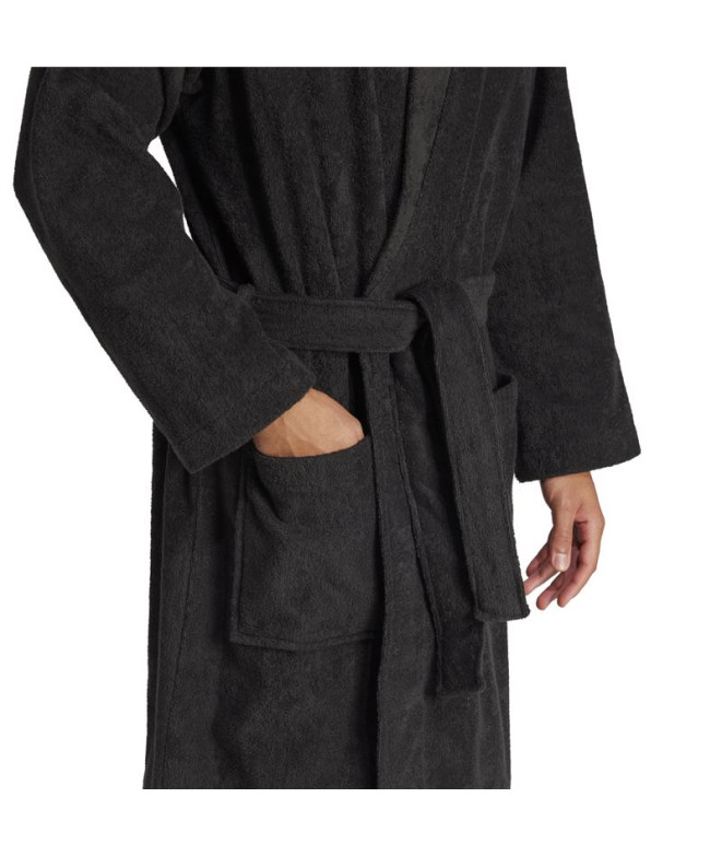 Roupão de banho de Natação adidas Bathrobe Preto