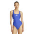 Maillot de bain de Natation adidas 3S Uback Suit Femme Bleu