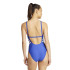Maillot de bain de Natation adidas 3S Uback Suit Femme Bleu