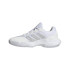 Sapatilhas de Pádel adidas Gamecourt 2 Mulher Branco/Prata/Branco
