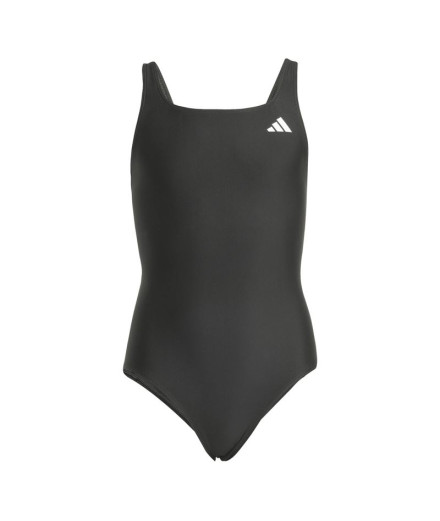Bañador de Natación adidas Ess Thstrp Infantil Negro