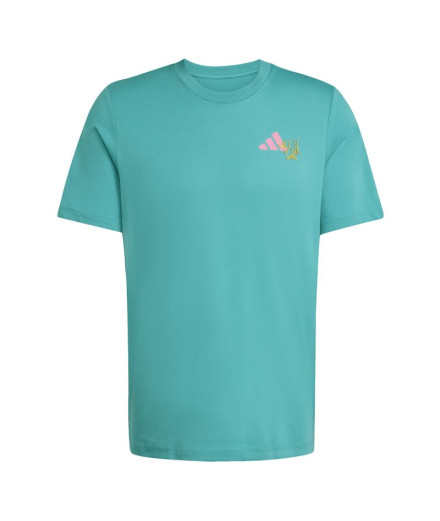 Camiseta de Pádel adidas Padel G Homem Azul