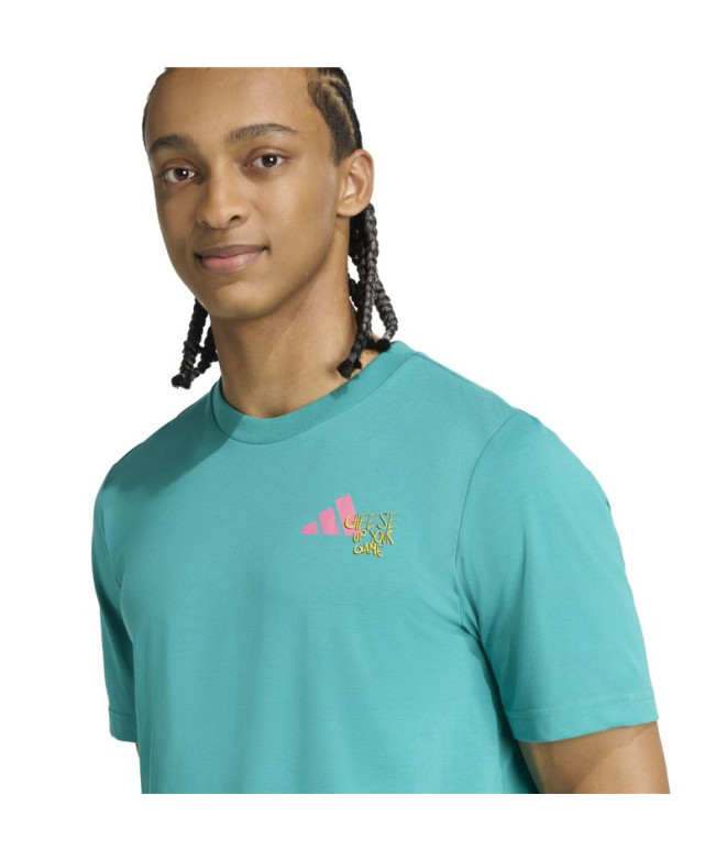 Camiseta de Pádel adidas Padel G Hombre Azul