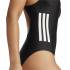 Maillot de bain de Natation adidas 3S Bld Swimsuit Femme Noir/Blanc