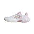 Chaussures de Tennis adidas Courtjam Control Femme Rose/Gris