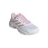 Chaussures de Tennis adidas Courtjam Control Femme Rose/Gris