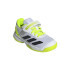 Sapatilhas de Pádel adidas Courtflash Comfort Closure Infantil Amarelo/Lima