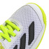 Sapatilhas de Pádel adidas Courtflash Comfort Closure Infantil Amarelo/Lima