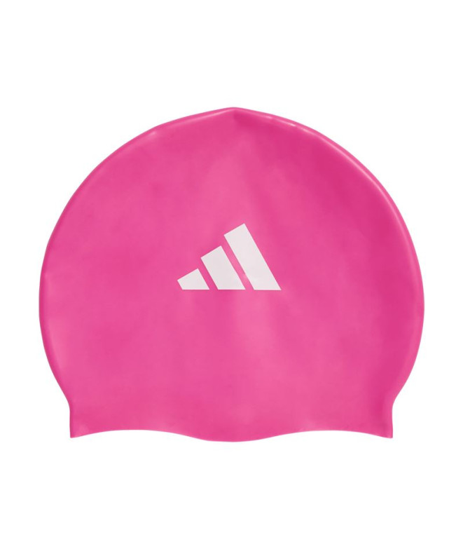 Boné de Natação adidas Boné 3S Infantil Fucsia