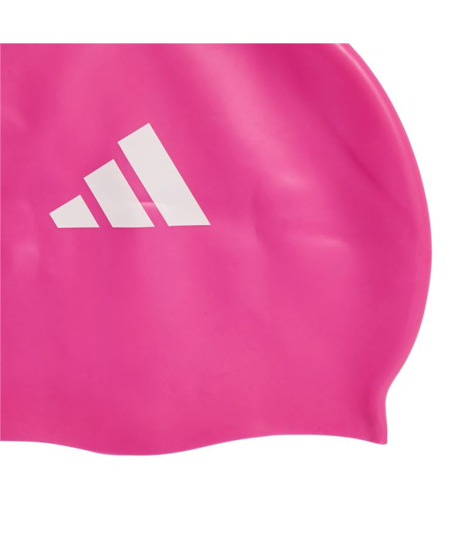Bonnet de Natation adidas Bonnet 3S Enfant Fuchsia