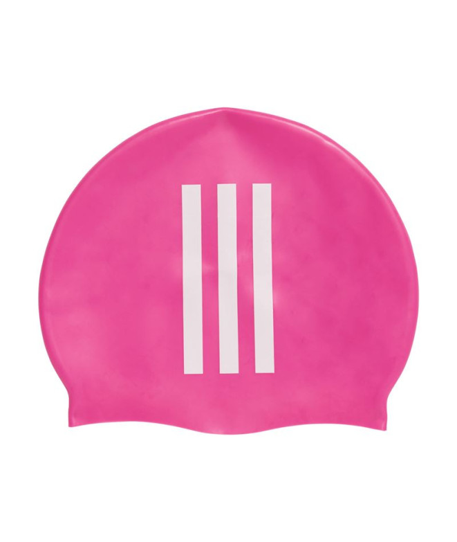 Boné de Natação adidas Boné 3S Infantil Fucsia