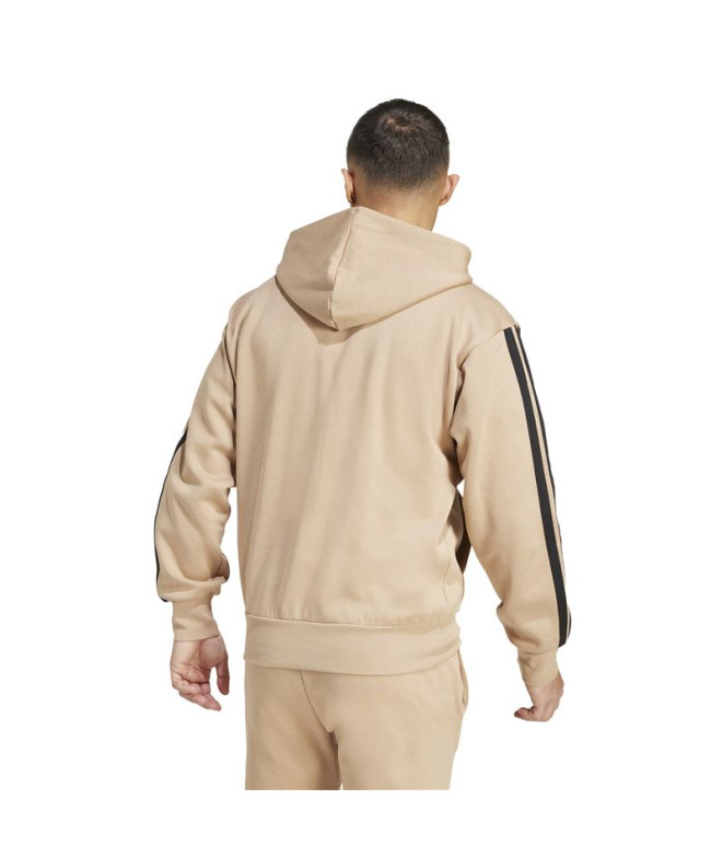 Casaco adidas 3 Bandas Fl Fz Hd Homem Bege