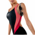 Bañador de Natación Aquarapida Akiko Costume Intero Mujer Negro