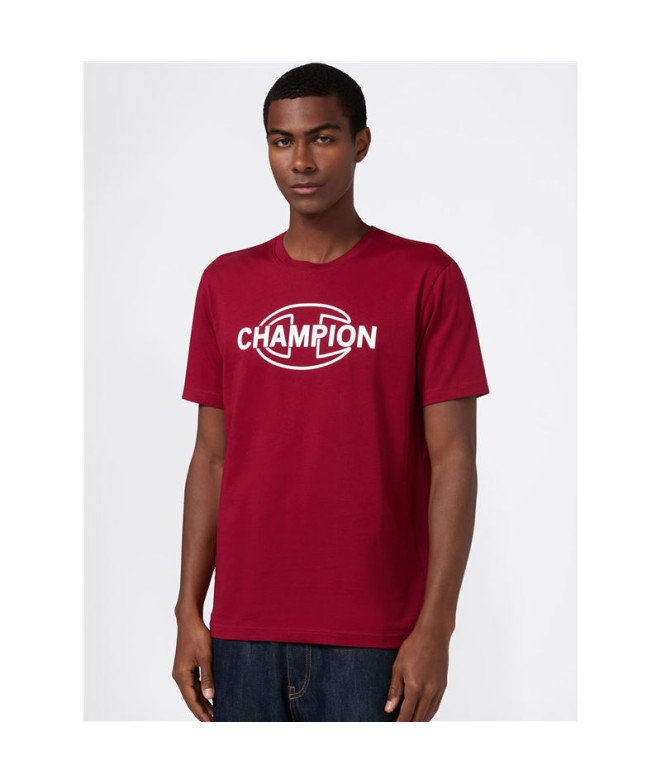 Camiseta Champion Graphic Shop Homem Vermelho