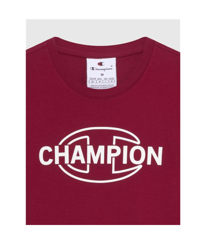 Camiseta Champion Graphic Shop Homem Vermelho