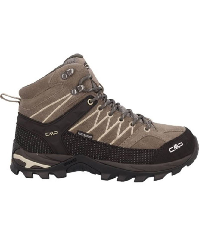 Zapatillas de Montaña CMP Rigel Mid Wp Mujer Light Marrón