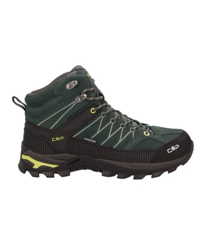Zapatillas de Montaña CMP Rigel Mid Wp Hombre Dark Verde