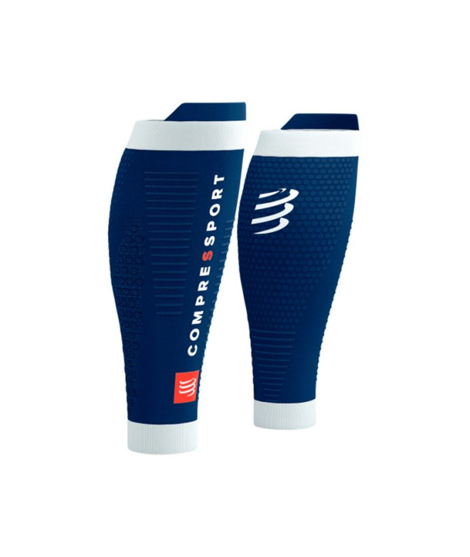 Pantorrillera de Running Compressport R2 3.0 Estate Azul