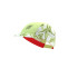 Casquette de Running Compressport Pro Racing Vert/Rouge