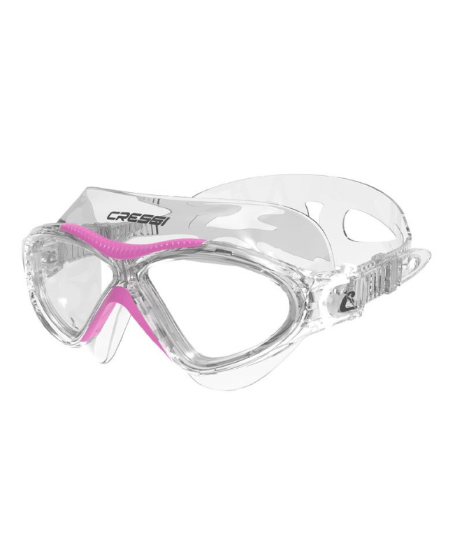 Óculos Cressi Montgo Transparente-Rosa