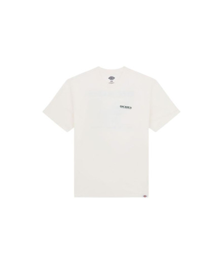 Camiseta Dickies Burns Ss Homem Egret