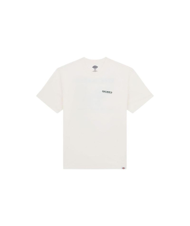 Camiseta Dickies Burns Ss Homem Egret