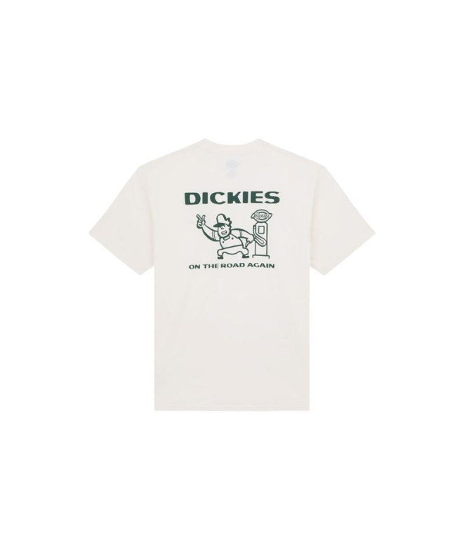 T-shirt Dickies Burns Ss Homme Egret