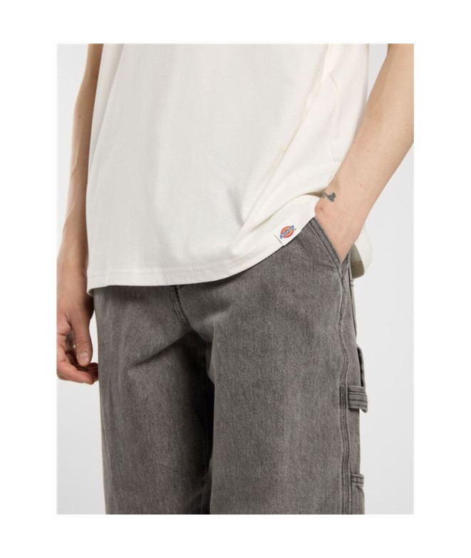 T-shirt Dickies Burns Ss Homme Egret