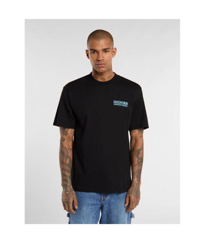Camiseta Dickies Bolivar Ss Homem Preto