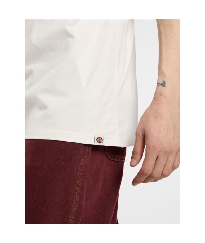 T-shirt Dickies Bolivar Ss Homme Blanc Cassé